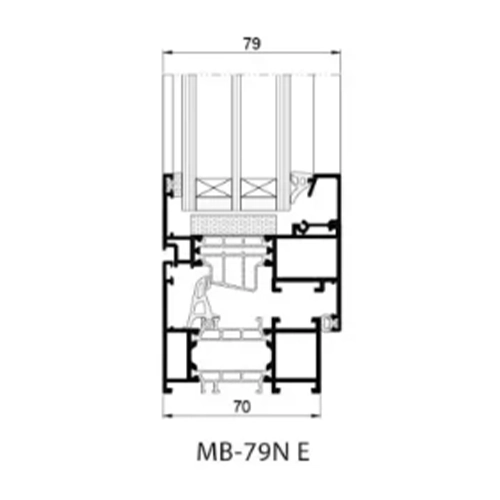 Aluprof aluminium ramen MB-79N
