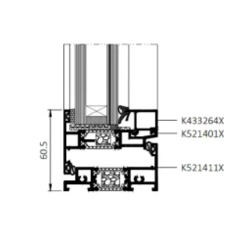 Aluprof aluminium ramen MB-79N CSF