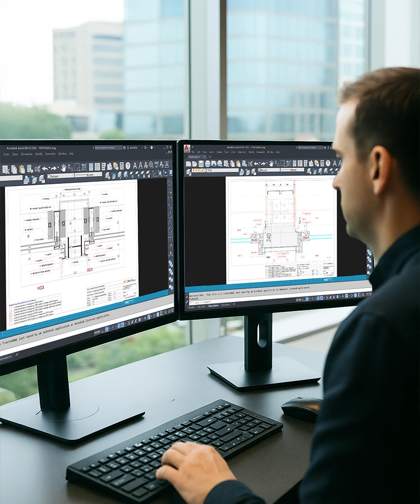 Engineering op maat vierkant