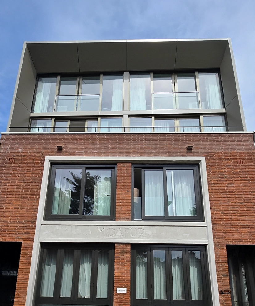 Aluminium gevelsysteem van BTC Kozijnen