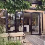 Amsterdam Woningbouw Aluminium harmonicadeuren Amsterdam – woningbouw – geveltechniek door BTC Kozijnen | Geveltechniek