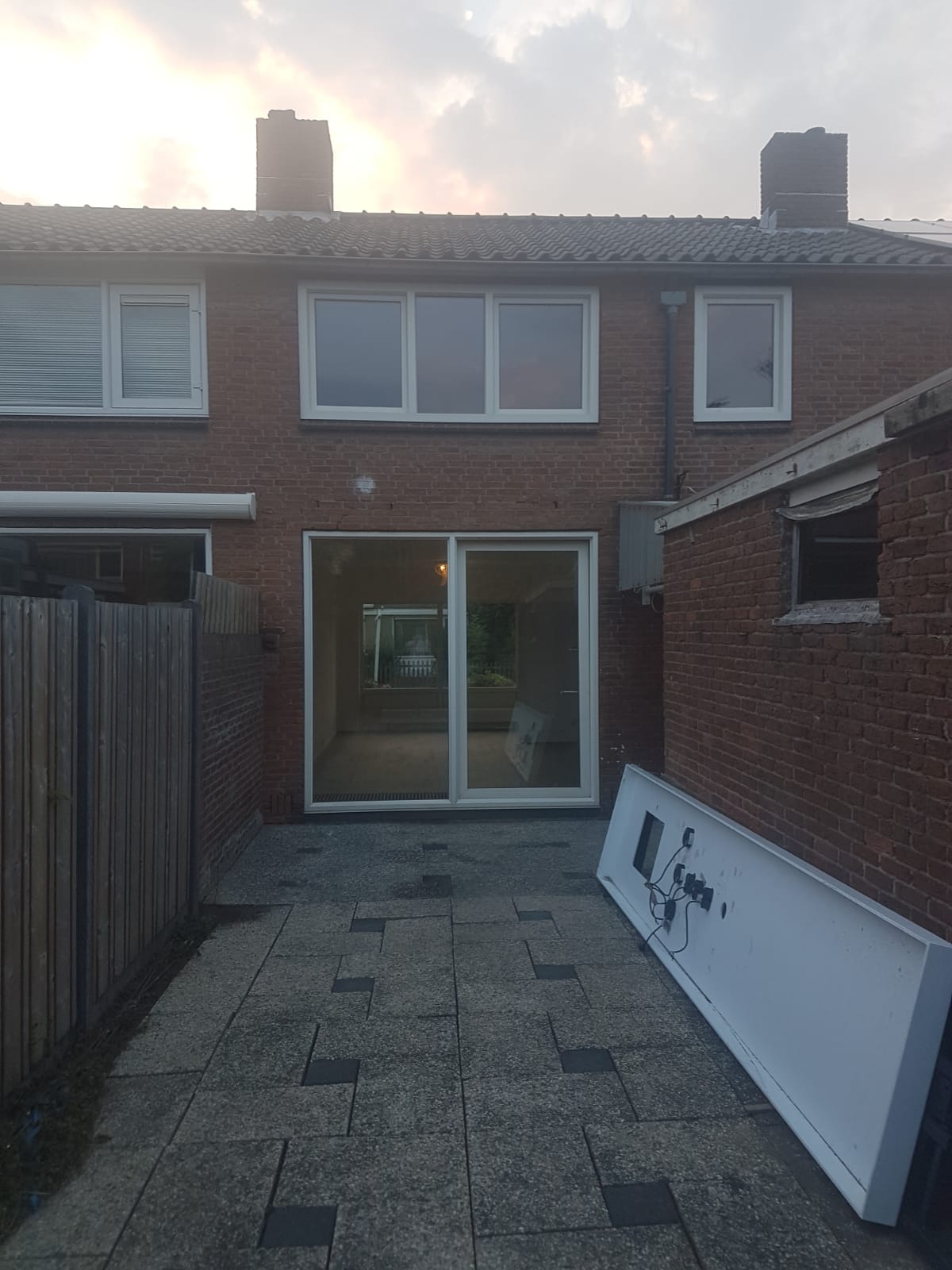 Kunststof schuifpui - woningbouw in Arnhem
