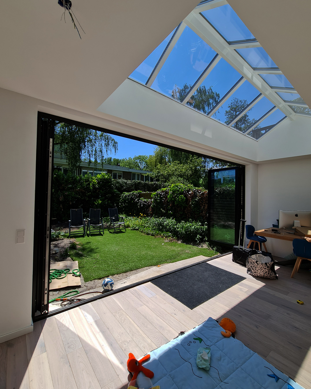 Aluminium vouwdeuren van BTC Kozijnen | Geveltechniek