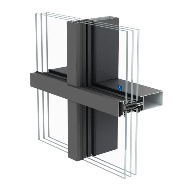 Reynaers aluminium vliesgevels ConceptWall 50, ( CW 50 )