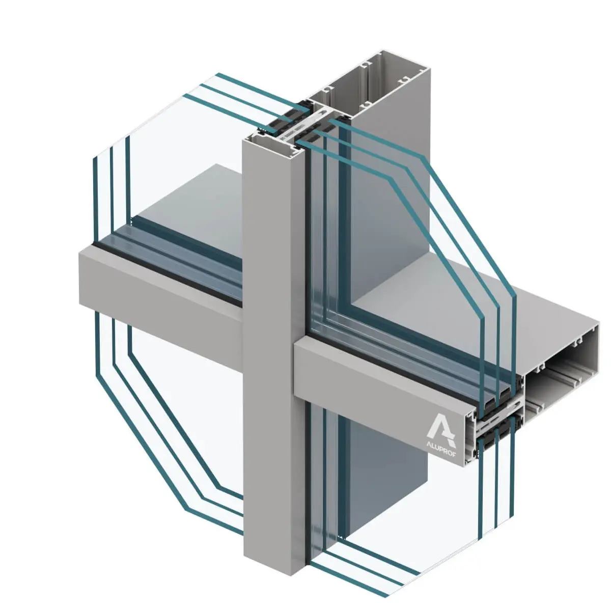 Aluprof aluminium vliesgevels MB-MM50N