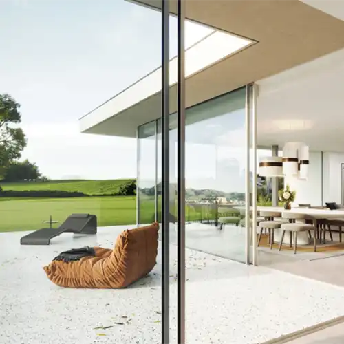 Aliplast aluminium schuifdeur Miniline