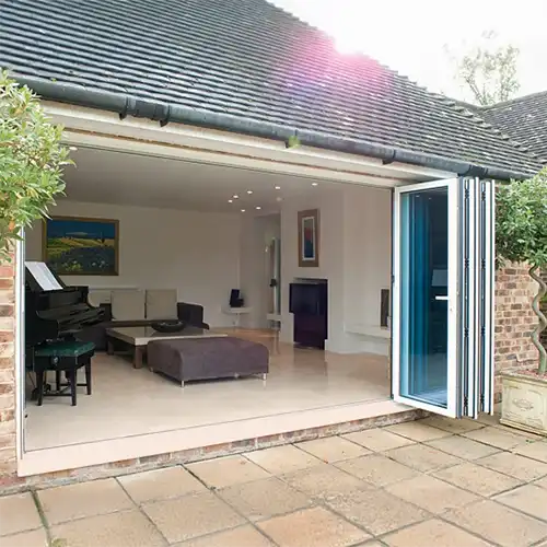 Aliplast aluminium vouwdeuren, harmonicadeuren New Panorama