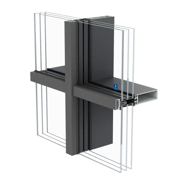 Reynaers aluminium vliesgevels SlimWall 35
