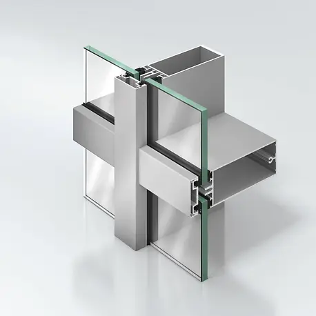 Schuco aluminium vliesgevels FWS 50